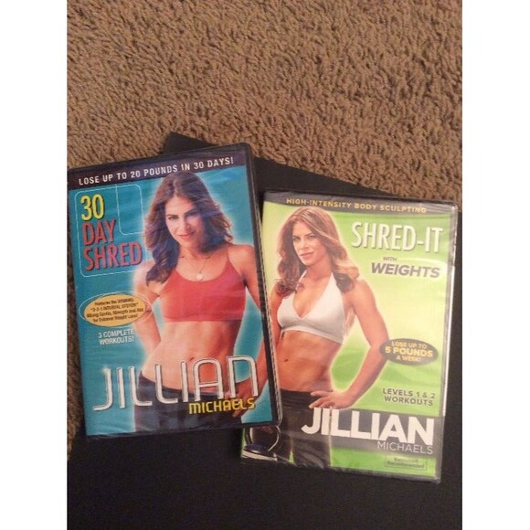 2 New Jillian Michaels Workout DVD's B27 - Picture 1 of 2